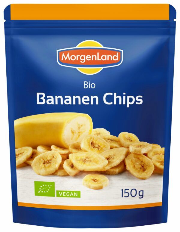 MorgenLand Bananen Chips 7 x 150g