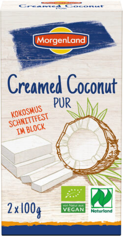 MorgenLand Creamed Coconut pur 6 x 200g
