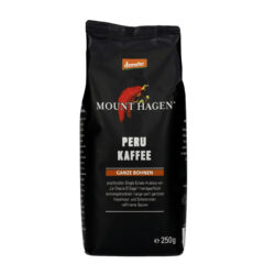 Mount Hagen Demeter Röstkaffee Peru, ganze Bohne 6 x 250g