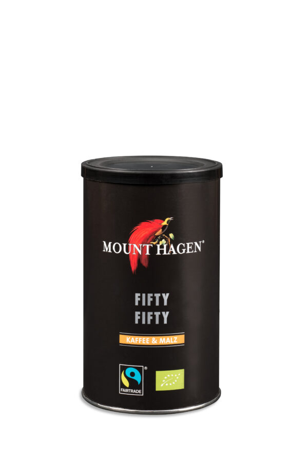 Mount Hagen Kaffee und Malz / Fifty- Fifty 100g