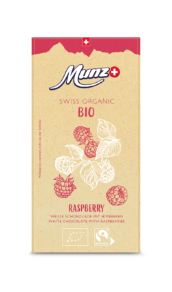 Munz Organic Raspberry 12 x 100g