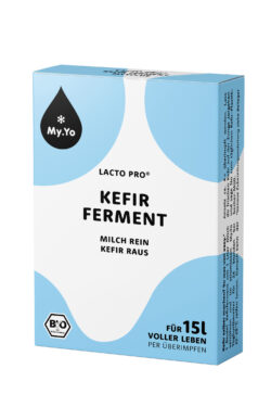 My.Yo Bio Kefir Ferment Lacto Pro®, zur Herstellung von je 1L Kefir, Inhalt: 3 Beutel à 5g 15g