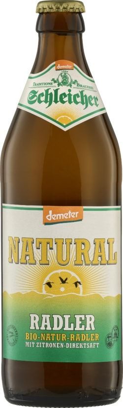NATURAL Brauerei Schleicher Demeter Radler 20 x 500ml