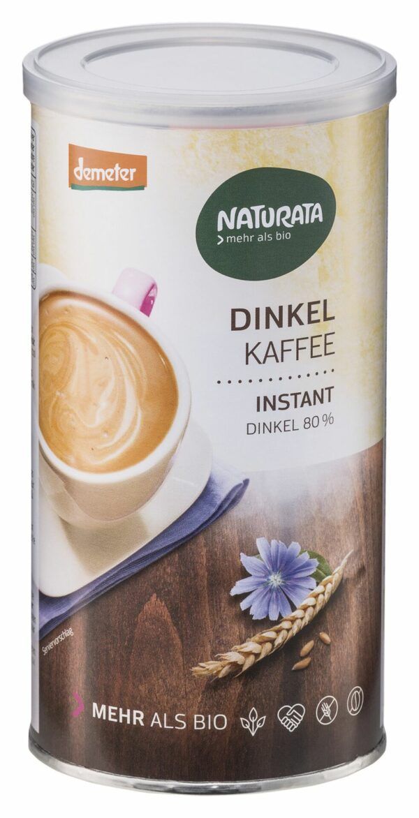 NATURATA Dinkelkaffee, instant, Dose 6 x 75g
