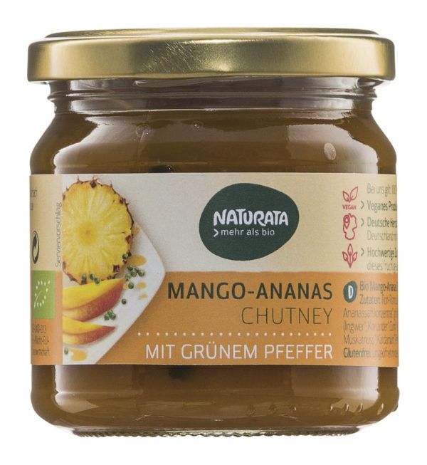 NATURATA Mango Ananas Chutney 6 x 225g