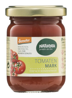NATURATA Tomatenmark, einfach konzentriert 6 x 125g
