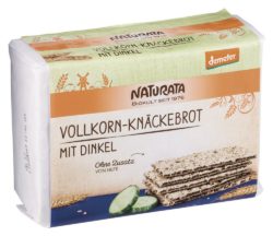 NATURATA Vollkorn-Knäckebrot mit Dinkel 250g