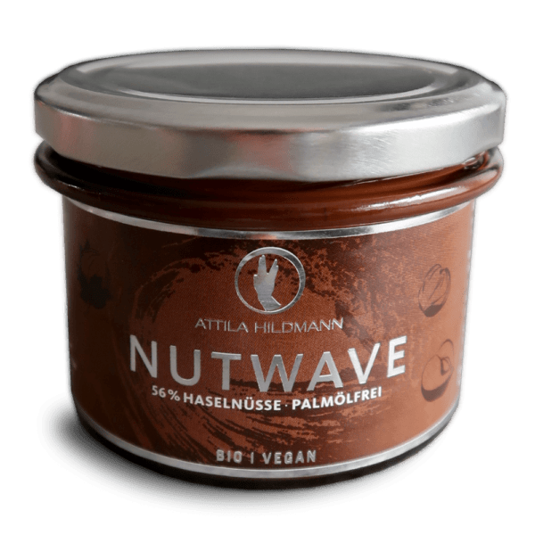 NUTWAVE 220 g – Premium Nuss-Nougat-Creme (bio, vegan) 6 x 220g