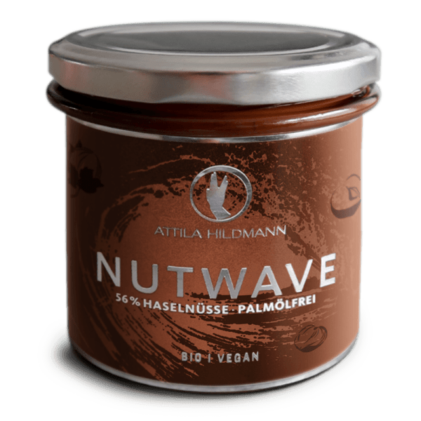 NUTWAVE 350 g – Premium Nuss-Nougat-Creme (bio, vegan) 6 x 350g