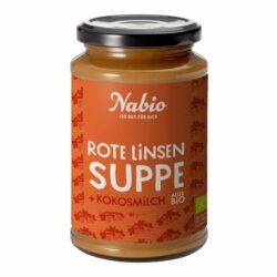 Nabio Rote Linsen Suppe 6 x 375ml