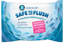 Natracare Feuchtes Toilettenpapier - Safe to Flush 30 St 16 x 30stück
