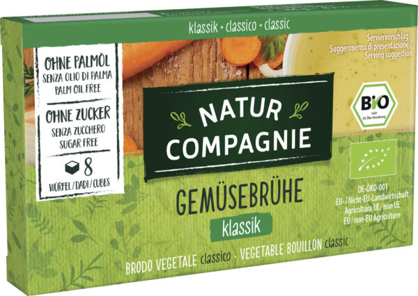 Natur Compagnie Gemüsebrühe klassik 84g