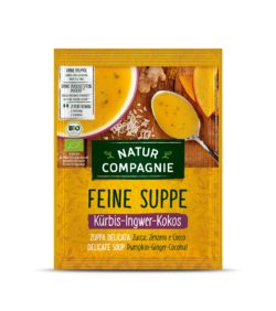 Natur Compagnie Kürbis-Ingwer-Kokos Suppe 12 x 40g