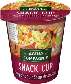 Natur Compagnie Snack Cup Veggie Noodle Soup Asian Style 8 x 55g