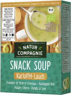 Natur Compagnie Snack Soup Kartoffel-Lauch 12 x 60g