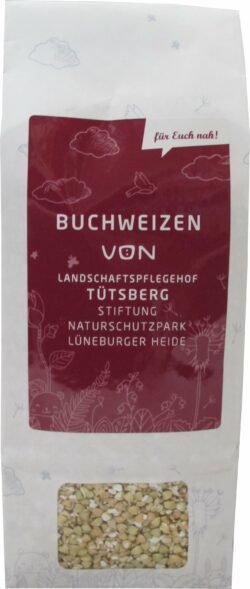 Naturkost Elkershausen Buchweizen, ganz VON Hof Tütsberg aus Niedersachsen 6 x 500g