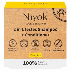 Niyok 2 in 1 festes Shampoo & Conditioner Vitamina 80g