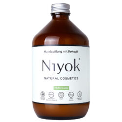 Niyok - Mundspülung mit Kokosöl: Pfefferminze 500ml