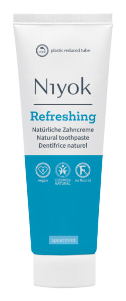 Niyok Natürliche Zahncreme Refreshing Spearmint 75ml