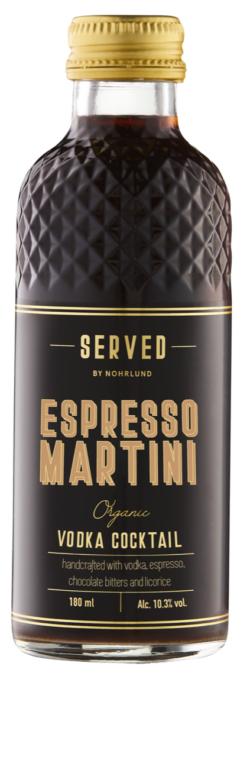 Nohrlund Served Cocktail - Espresso Martini 12 x 180ml