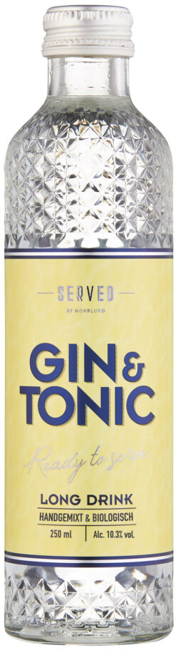 Nohrlund Served Long Drinks - Gin & Tonic 250ml