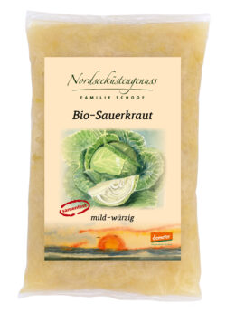 Nordseeküstengenuss Sauerkraut mild-würzig 12 x 500g