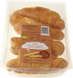 Nur Puur Dinkel Croissant, 6 x 4 Stück (6 x 200g)