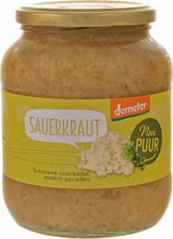Nur Puur Sauerkraut Demeter 6 x 610g