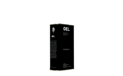 OEL  natives sortenreines selbsterzeugtes biozertifiziertes Koroneiki-Olivenöl extra. 1000ml