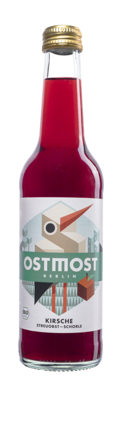 OSTMOST Bio Apfel-Kirsche Streuobstschorle 330ml
