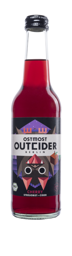 OSTMOST OUTCIDER Bio Streuobst Cider Cherry 5,5% 330ml
