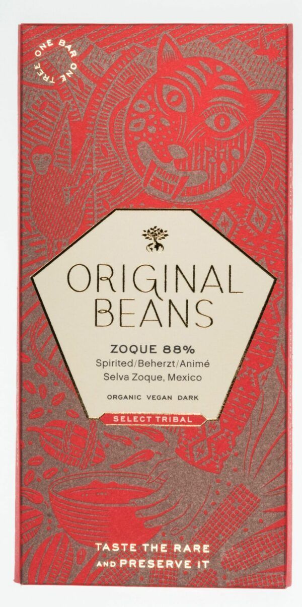 Original Beans Original Zoque 88% Bio Dunkelschokolade 13 x 70g