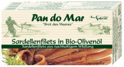 Pan do Mar Sardellenfilets in Bio-Olivenöl 10 x 50g