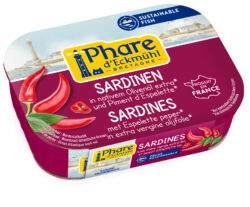 Phare d´Eckmühl Sardinen mit Olivenöl und Piment d'Espelette 11 x 102g