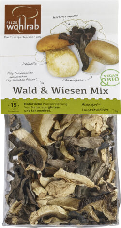 Pilze Wohlrab BIO Wald & Wiesen Mix á 6 x 30g