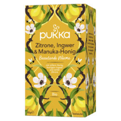 Pukka Bio Tee Zitrone, Ingwer & Manuka-Honig 4 x 40g