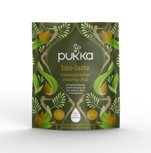 Pukka Bio-Latte Majestätischer Matcha Chai 4 x 90g