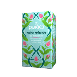 Pukka Bio-Pfefferminztee-Mischung Mint Refresh, 20 Teebeutel 4 x 40g