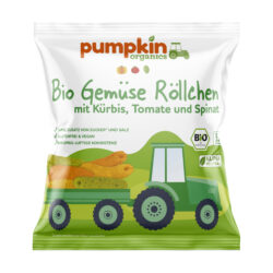 Pumpkin Organics : Bio Gemüse Röllchen 8 x 20g