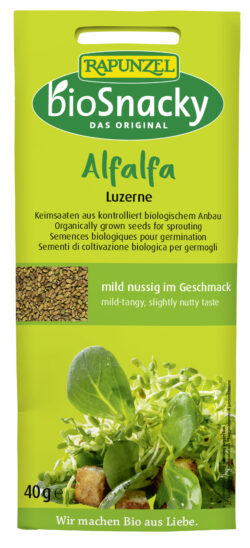 Rapunzel Alfalfa Luzerne bioSnacky 402