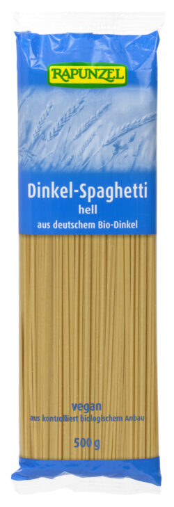 Rapunzel Dinkel-Spaghetti hell aus Deutschland 500g