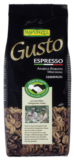 Rapunzel Gusto Espresso all´italiana gemahlen HIH 250g