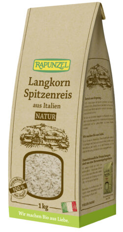 Rapunzel Langkorn Spitzenreis natur / Vollkorn 6 x 1kg