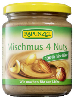 Rapunzel Mischmus 4 Nuts 6 x 250g