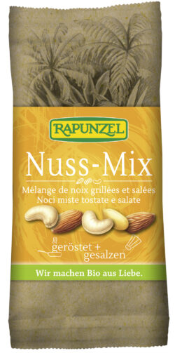 Rapunzel Nuss-Mix geröstet, gesalzen 10 x 60g