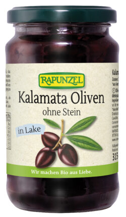 Rapunzel Oliven Kalamata violett, ohne Stein in Lake 170g