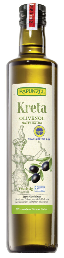 Rapunzel Olivenöl Kreta P.G.I., nativ extra 0,5l