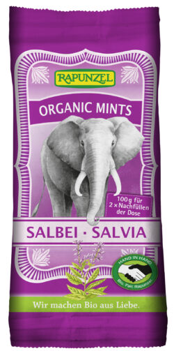 Rapunzel Organic Mints Salbei - Salvia HIH Nachfüllbeutel 8 x 100g