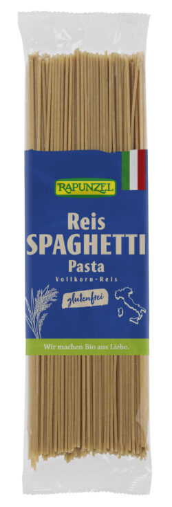 Rapunzel Reis-Spaghetti - Getreidespezialität aus Vollkorn-Reis 12 x 250g