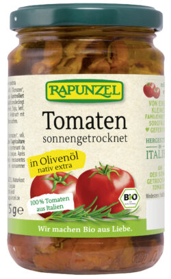 Rapunzel Tomaten getrocknet in Olivenöl, mild-würzig 6 x 275g
